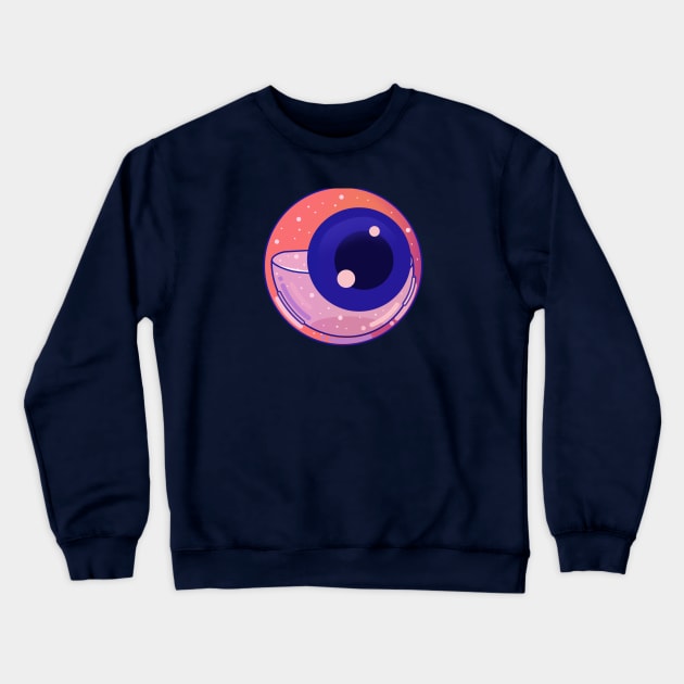 Eyeball Crewneck Sweatshirt by theladyernestember